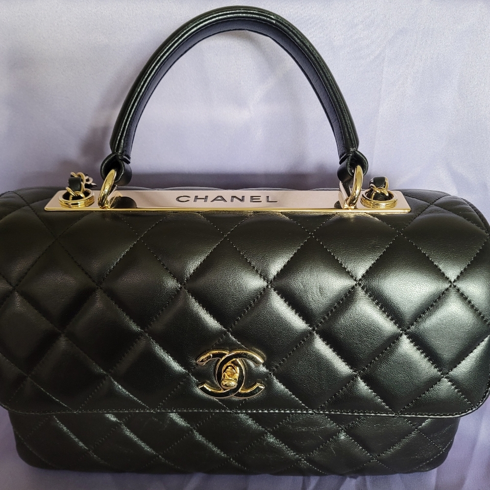 CC Black Trendy with Gold Details